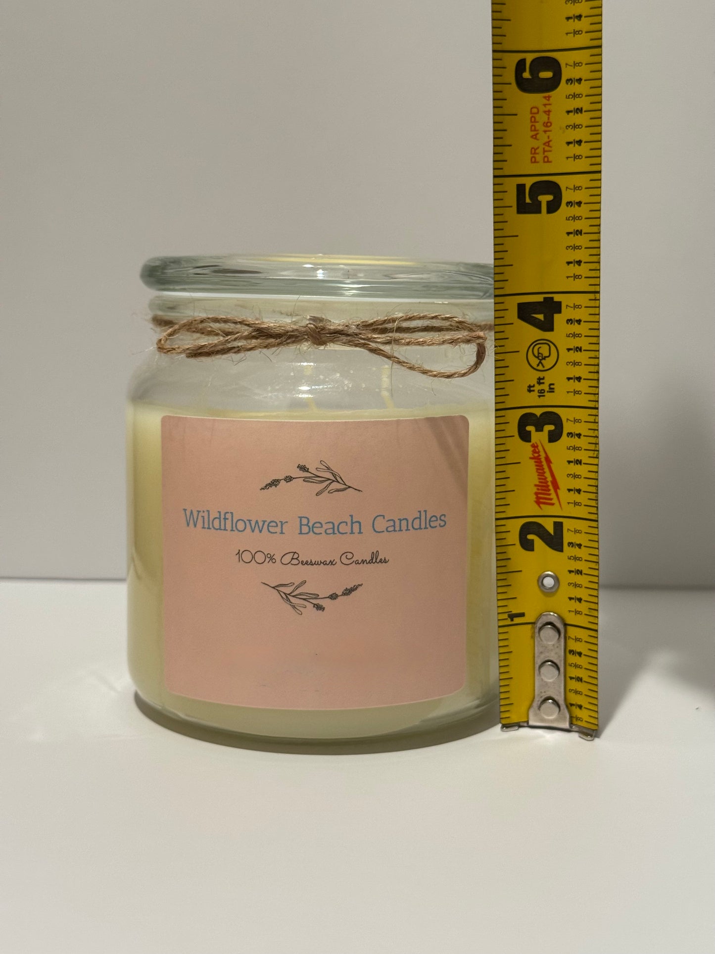 Spiced Apple 16 oz - Wildflower Beach Candles
