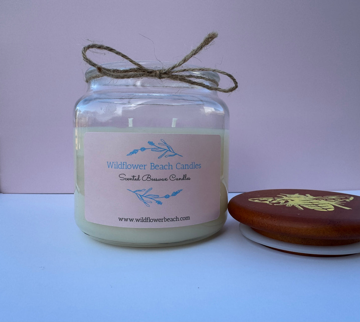 Honey & Vanilla 16 oz candle